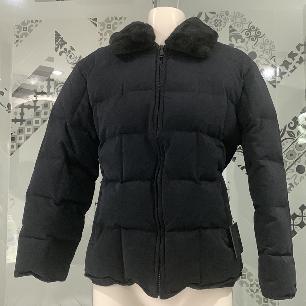 VTG 90’ Andrew Marc Super Warm Down Puffer /Detachable Faux Fur Collar - Picture 3 of 17